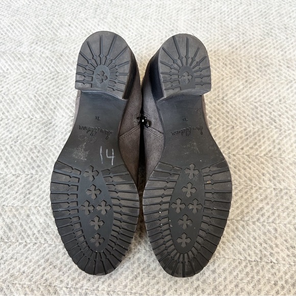 Sam Edelman Hannah Belted Chelsea Boots Suede Ankle Boot Size 9.5 - Picture 4 of 9